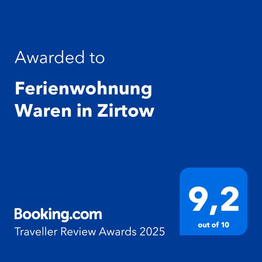 Ferienwohnung Waren In Zirtow Wesenberg Esterno foto